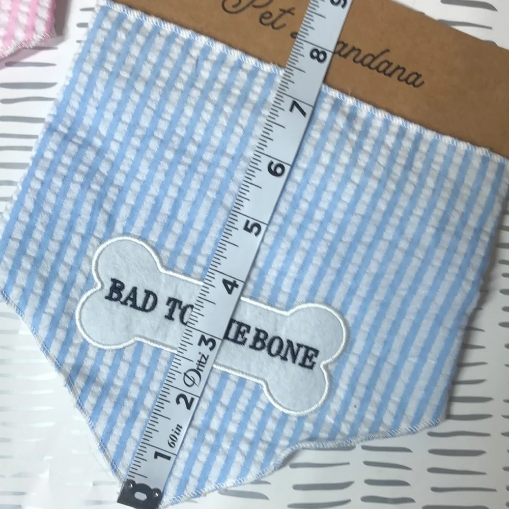 Pet bandanas pink and blue NWT